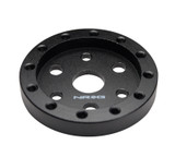 NRG SRK-36BK - 3 Hole to 6 Hole Steering Wheel Adapter 1/2in. - Black