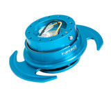 NRG SRK-650NB - Quick Release Kit Gen 3.0 - New Blue Body / New Blue Ring w/Handles