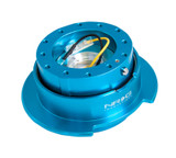 NRG SRK-250NB - Quick Release Kit Gen 2.5 - New Blue Body / Titanium Chrome Ring