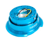 NRG SRK-280NB - Quick Release Kit Gen 2.8 - New Blue Body / Titanium Chrome Ring