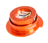 NRG SRK-250OR - Quick Release Kit Gen 2.5 - Orange Body / Titanium Chrome Ring