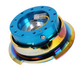 NRG SRK-280NB-MC - Quick Release Gen 2.8 - New Blue Body / Neochrome Ring