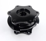 NRG SRK-R200BK-BK - Quick Release SFI SPEC 42.1 - Shiny Black Body / Shiny Black Ring