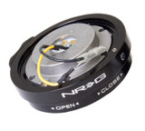 NRG SRK-400BK - Thin Quick Release - Black