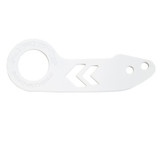 NRG TOW-110WT - Universal Rear Tow Hook - White Powder Coat