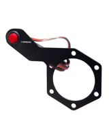 NRG WSS-100BK - Steering Single Switch - Extended Kit Black
