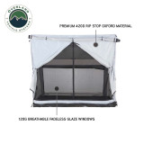 Overland Vehicle Systems 18252520 - LD P.S.T. - Portable Safari Ground Tent Large, Grey Body and Grey Trim