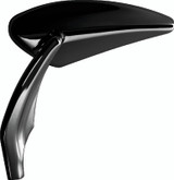 Performance Machine 0064-2007-B - Mirror Assy Left Torque - Black Ano