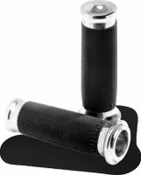 Performance Machine 0063-2020-CH - Contour Renthal Wrapped Grips - Chrome