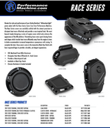 Performance Machine 0066-2037-SMB - Race Series Clutch Slave Housing - Black Ops