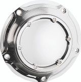 Performance Machine 0177-2083M-CH - Vision Derby Cover W/Bezel - Chrome