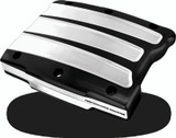Performance Machine 0177-2021-BMP - Twin Cam Scallop Rocker Cover - Contrast Cut Platinum