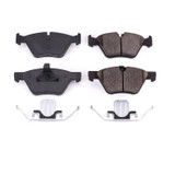 PowerStop 17-1061 - Power Stop 06-07 BMW 323i Front Z17 Evolution Ceramic Brake Pads w/Hardware