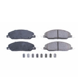 PowerStop 17-1081 - Power Stop 05-10 Ford Mustang Front Z17 Evolution Ceramic Brake Pads w/Hardware