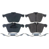 PowerStop 17-1240 - Power Stop 06-08 Jaguar S-Type Front Z17 Evolution Ceramic Brake Pads w/Hardware
