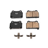 PowerStop 17-1368 - Power Stop 08-15 Mitsubishi Lancer Rear Z17 Evolution Ceramic Brake Pads w/Hardware