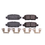 PowerStop 17-1393 - Power Stop 11-12 Infiniti EX35 Rear Z17 Evolution Ceramic Brake Pads w/Hardware