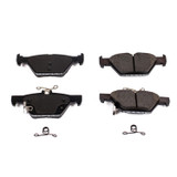 PowerStop 17-1808 - Power Stop 2019 Subaru Ascent Rear Z17 Evolution Ceramic Brake Pads w/Hardware
