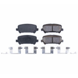 PowerStop 17-1806 - Power Stop 15-19 Chevrolet Colorado Rear Z17 Evolution Ceramic Brake Pads w/Hardware