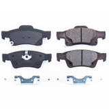 PowerStop 17-1498 - Power Stop 11-19 Dodge Durango Rear Z17 Evolution Ceramic Brake Pads w/Hardware