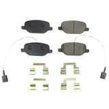 PowerStop 17-1822 - Power Stop 15-18 Alfa Romeo 4C Rear Z17 Evolution Ceramic Brake Pads w/Hardware