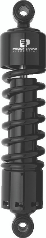 Progressive Suspension 412-4086B - Progressive Harley 412 Series Shocks 14.0in - Black
