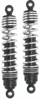 Progressive Suspension 412CRZ-4064C - Progressive Harley 412 Series Shocks 12.5in - Chrome