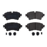 PowerStop 17-1898 - Power Stop 17-19 Audi A4 Rear Z17 Evolution Ceramic Brake Pads w/Hardware