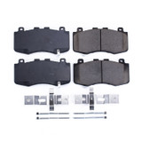 PowerStop 17-6006 - Power Stop 18-19 Jeep Grand Cherokee Front Z17 Evolution Ceramic Brake Pads w/Hardware
