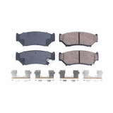 PowerStop 17-556 - Power Stop 00-04 Chevrolet Tracker Front Z17 Evolution Ceramic Brake Pads w/Hardware