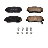 PowerStop 17-320 - Power Stop 87-93 Mazda B2200 Front Z17 Evolution Ceramic Brake Pads w/Hardware