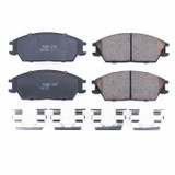 PowerStop 17-404 - Power Stop 95-05 Hyundai Accent Front Z17 Evolution Ceramic Brake Pads w/Hardware
