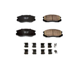 PowerStop 17-602 - Power Stop 91-96 Eagle Summit Front Z17 Evolution Ceramic Brake Pads w/Hardware