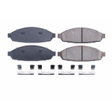 PowerStop 17-931 - Power Stop 03-11 Ford Crown Victoria Front Z17 Evolution Ceramic Brake Pads w/Hardware