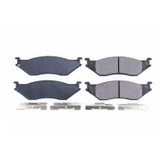 PowerStop 17-777 - Power Stop 2002 Ford E-550 Econoline SD Front or Rear Z17 Evolution Ceramic Brake Pads w/Hardware