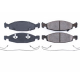 PowerStop 17-790 - Power Stop 99-03 Jeep Grand Cherokee Front Z17 Evolution Ceramic Brake Pads w/Hardware