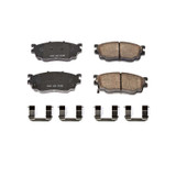 PowerStop 17-755 - Power Stop 98-02 Mazda 626 Front Z17 Evolution Ceramic Brake Pads w/Hardware