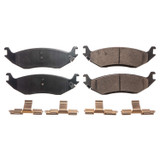 PowerStop 17-898 - Power Stop 07-09 Chrysler Aspen Rear Z17 Evolution Ceramic Brake Pads w/Hardware