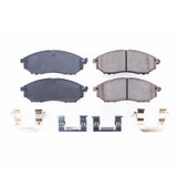 PowerStop 17-888 - Power Stop 08-12 Infiniti EX35 Front Z17 Evolution Ceramic Brake Pads w/Hardware