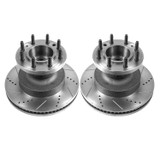 PowerStop AR82130XPR - Power Stop 21-22 Ford E-450 Super Duty Front Drilled & Slotted Rotor - Pair PowerStop AR82130XPR - Power Stop 21-22 Ford E-450 Super Duty Front Drilled & Slotted Rotor - Pair