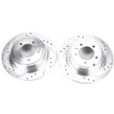 PowerStop AR83069XPR - Power Stop 11-14 Chrysler 200 Rear Evolution Drilled & Slotted Rotors - Pair