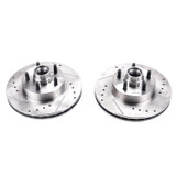 PowerStop AR85172XPR - Power Stop 10-11 Ford Ranger Front Evolution Drilled & Slotted Rotors - Pair