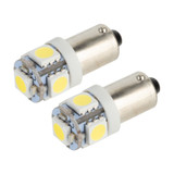 ORACLE Lighting 4904-001 - BA9S 5 LED 3 Chip Bayonet Bulbs (Pair) - White