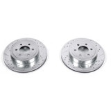 PowerStop AR8760XPR - Power Stop 03-04 Dodge Dakota Front Evolution Drilled & Slotted Rotors - Pair
