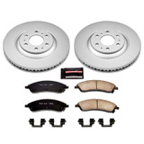 PowerStop CRK1449 - Power Stop 04-09 Cadillac SRX Front Z17 Evolution Geomet Coated Brake Kit