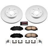 PowerStop CRK1041 - Power Stop 98-02 Honda Accord Front Z17 Evolution Geomet Coated Brake Kit