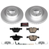 PowerStop CRK2110 - Power Stop 04-06 BMW 525i Front Z23 Evolution Sport Coated Brake Kit