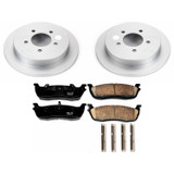 PowerStop CRK1913 - Power Stop 00-02 Ford Expedition Rear Z17 Evolution Geomet Coated Brake Kit