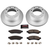 PowerStop CRK1798 - Power Stop 07-10 Ford F-250 Super Duty Rear Z17 Evolution Geomet Coated Brake Kit
