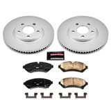 PowerStop CRK1549 - Power Stop 98-02 Cadillac Seville Front Z17 Evolution Geomet Coated Brake Kit